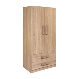 Ντουλάπα Δίφυλλη Playroom Sonama HM11063 80Χ50Χ180Υ εκ. Δίφυλλη Μελαμίνη