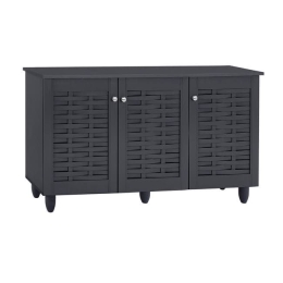 Παπουτσοθήκη-Ντουλάπι HM2211.10 Grey 114Χ34Χ68 Μελαμίνη