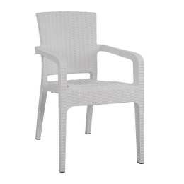 Πολυθρόνα Rattan HM5590.04 White