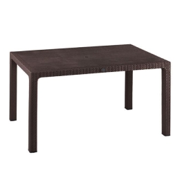 Τραπέζι 150Χ90Χ73.5Υεκ. Rattan Brown HM5737.03