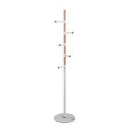 Καλόγερος Mercury HM8609.01 Φ37X176cm Beech-White Μέταλλο,Μάρμαρο