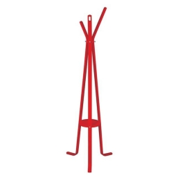 Καλόγερος Stan HM8414.07 55x55x170cm Red Ξύλο