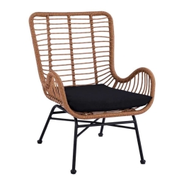 Πολυθρόνα Με Μαξιλάρι HM5704 71Χ76Χ95Υcm Beige