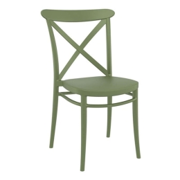 Καρέκλα Cross 20.0591 51Χ51Χ87cm Olive Green Siesta