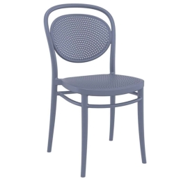 Καρέκλα Marcel 20.0636 45Χ52Χ85cm Dark Grey Siesta