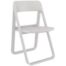 Καρέκλα Πτυσσόμενη Dream 20.0041 48Χ52Χ82cm White Siesta