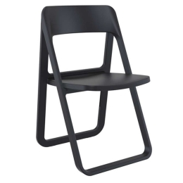 Καρέκλα Πτυσσόμενη Dream 20.0042 48Χ52Χ82cm Black Siesta