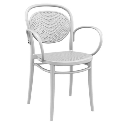 Πολυθρόνα Marcel XL 20.0641 57Χ52Χ85cm White Siesta