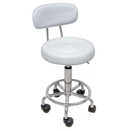 Σκαμπό Bar72 43.2258 38Χ43Χ74-89cm White