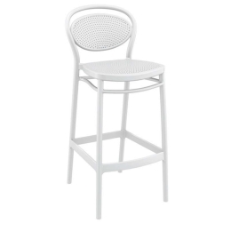 Σκαμπό Marcel 20.0646 45Χ52Χ106cm White Siesta Πολυπροπυλένιο
