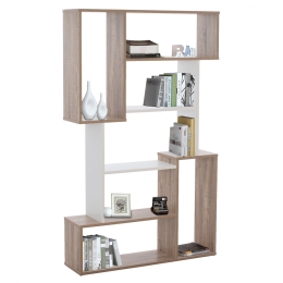 Βιβλιοθήκη HM8768.01 85X22X140 White Μελαμίνη