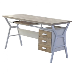 Γραφείο HM2132.01 150X60X76cm Sonama White