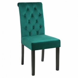 Καρέκλα Roxie HM8919.03 (Σετ 2τμχ) 46,5x61,5x100cm Pine Ξύλο,Ύφασμα