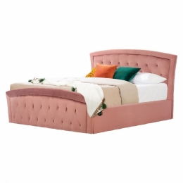 Κρεβάτι Odelia HM581.02 185x212x113cm Με Αποθηκευτικό Χώρο Apple Για Στρώμα 160Χ200cm Apple Υπέρδιπλo Ξύλο,Ύφασμα