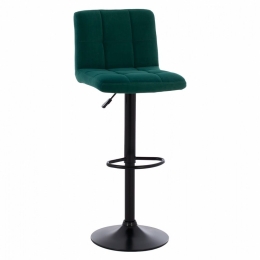Σκαμπό Bar Diana HM202.13 (Σετ 2τμχ) Pine - Black Μέταλλο,Ύφασμα