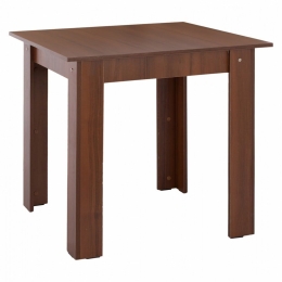 Τραπέζι Κουζίνας Kelvin HM2427.04 80x80x77cm Walnut Μελαμίνη