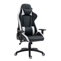 Καρέκλα Gaming A6370 01.0283 69X62X126/136 Black-White