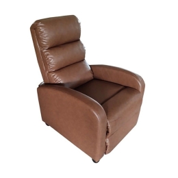 Πολυθρόνα Relax Alison 15.0031 68X76X104 Brown Τεχνόδερμα