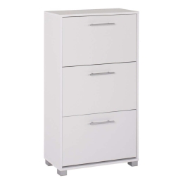 Παπουτσοθήκη Davina HM2221.05 3 Θέσεων 62x24x110cm White Μελαμίνη