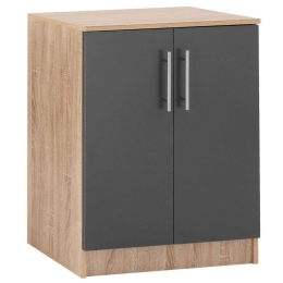 Παπουτσοθήκη - Ντουλάπι Emerie HM2206.04 60x40,5x80 Sonoma-Grey Μελαμίνη
