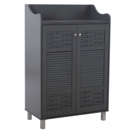 Παπουτσοθήκη - Ντουλάπι Kailena HM2230.10 77x40x121,5cm Grey Μελαμίνη