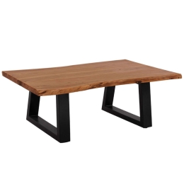 Τραπέζι Σαλονιού Montana HM8166.11 115x63x40cm Natural-Black