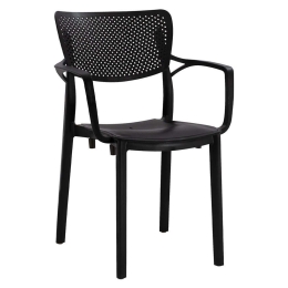 Πολυθρόνα HM5797.03 56x50x83cm Black