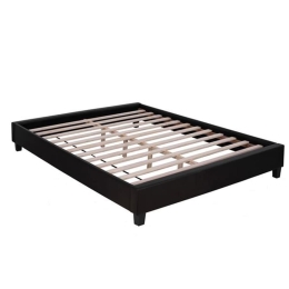 Υπόστρωμα-Κρεβάτι Tonya HM397.02 150x200cm Dark-Brown Διπλό