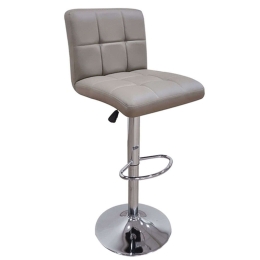 Σκαμπό Μπαρ Bar 40 (Σετ 2Τμχ) 43.2228.S 43x52x110cm Cappuccino Τεχνόδερμα