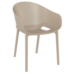 Πολυθρόνα Sky Pro 20.0723 54x60x81cm Taupe