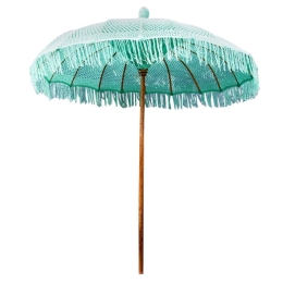 Ομπρέλα Μακραμέ HM6035.02 200x250cm Teak Turquoise