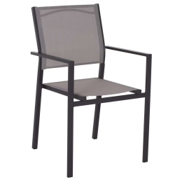 Πολυθρόνα Nedan HM5876.02 Με Textline 54x54x86cm Grey