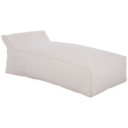 Πουφ Ξαπλώστρα Wadelin HM5774.11 190x80x40-60cm White