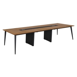 Γραφείο Συνεδριάσεων Supreme HM2377 Επαγγελματικό 360x140x75cm Oak-Grey