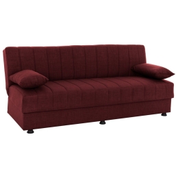 Καναπές Κρεβάτι Τριθέσιος Andri HM3239.06 180x72x77cm Red Ύφασμα