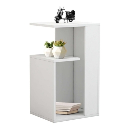 Τραπέζι Βοηθητικό Dawn HM8880.11 35x29,5x60cm White Μελαμίνη