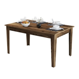 Τραπέζι Με Αποθηκευτικό Χώρο HM9507.04 145x88x75cm Walnut Μελαμίνη