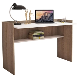 Γραφείο HM9227.12 118x58x80cm Sonama-White Μελαμίνη