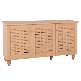 Παπουτσοθήκη-Ντουλάπι Iggy HM2211.09 3 Πόρτες 114x34x63cm Oak Μελαμίνη