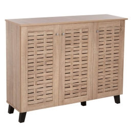 Παπουτσοθήκη-Ντουλάπι Prody HM9610.02 Με 3 Πόρτες 115x34x89cm Sonoma Μελαμίνη