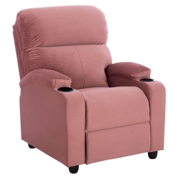 Πολυθρόνα Relax Με Μηχανισμό HM0122.12 80x95x103 Βελούδο Rotten Apple