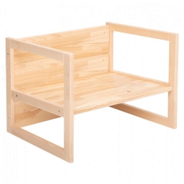 Παγκάκι-Τραπέζι Παιδικό HM9289 64,5x45,x47cm Ξύλινο Natural