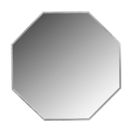 Καθρέπτης Τοίχου HM9583.40 Οκτάγωνος 55,5x25x55,5cm Silver Αλουμίνιο,Γυαλί