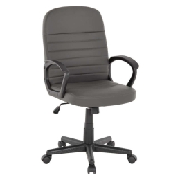 Καρέκλα Γραφείου Theoni HM1189.10 Με Μπράτσα 55x65x100cm Grey