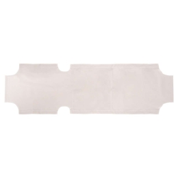 Πανί Ανταλλακτικό Ξαπλώστρας HM5072.03 200x62cm 600gr/M2 2x1 Textilene White