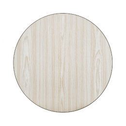 ΕΠΙΦΑΝΕΙΑ ΤΡΑΠΕΖΙΟΥ ΑΠΟ MDF Φ60 HM8436.03 ΔΡΥΣ ΜΑΥΡΟ