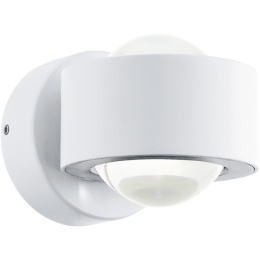 Φωτιστικό Τοίχου Led Ono 2 96048 White Eglo Αλουμίνιο,Πολυπροπυλένιο