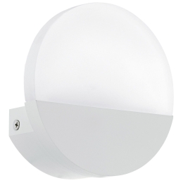Φωτιστικό Τοίχου Led  Metrass 1 96039 White-Grey Eglo Αλουμίνιο