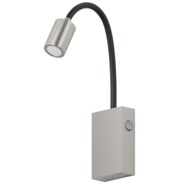 Φωτιστικό Τοίχου Led Tazzoli 96567 Silver Eglo Μέταλλο