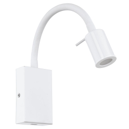 Φωτιστικό Τοίχου Led Tazzoli 96566 White Eglo Μέταλλο